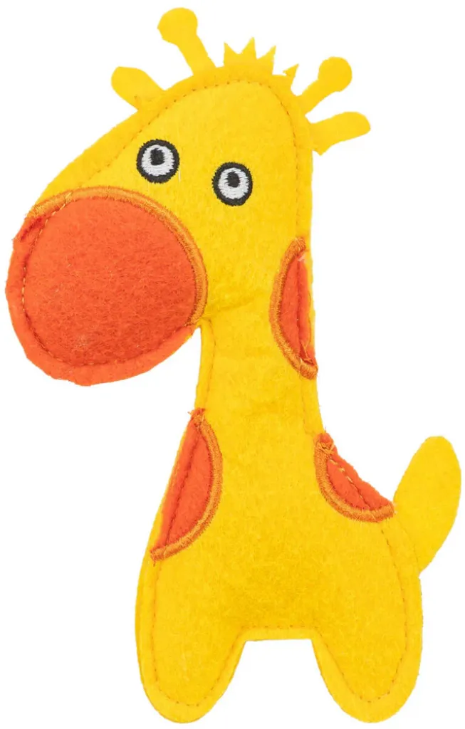Katzenspielzeug Giraffe aus Filz